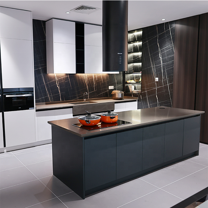 Modern design modular Island kitchen cabinets