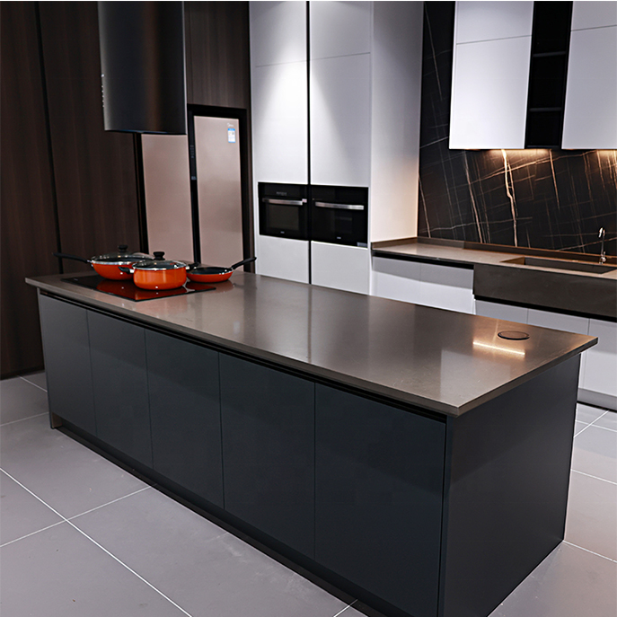 Modern design modular Island kitchen cabinets