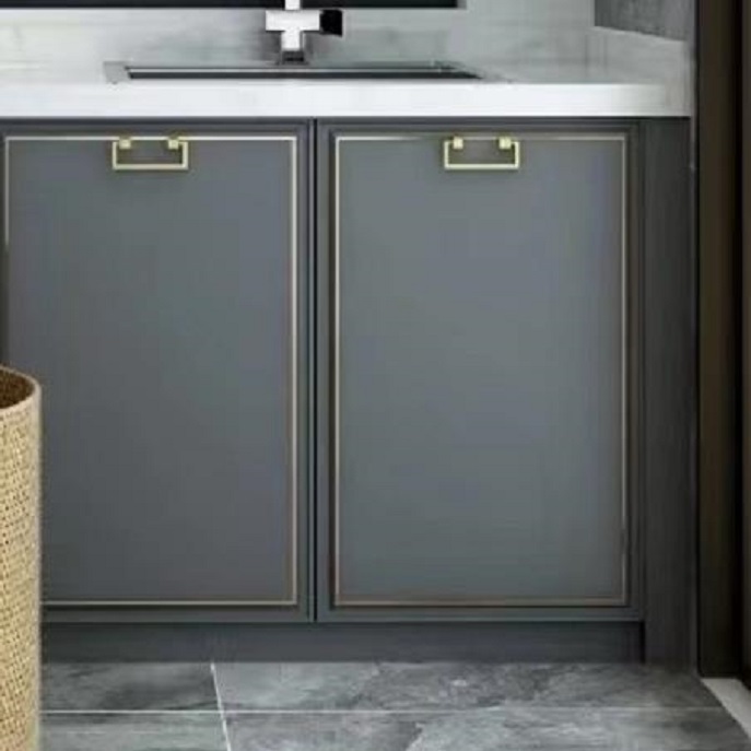 Gray Luxury Laundry Cabinets Designs