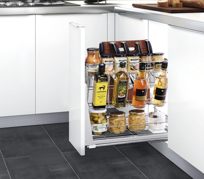 Kitchen Cabinets Spice Basket