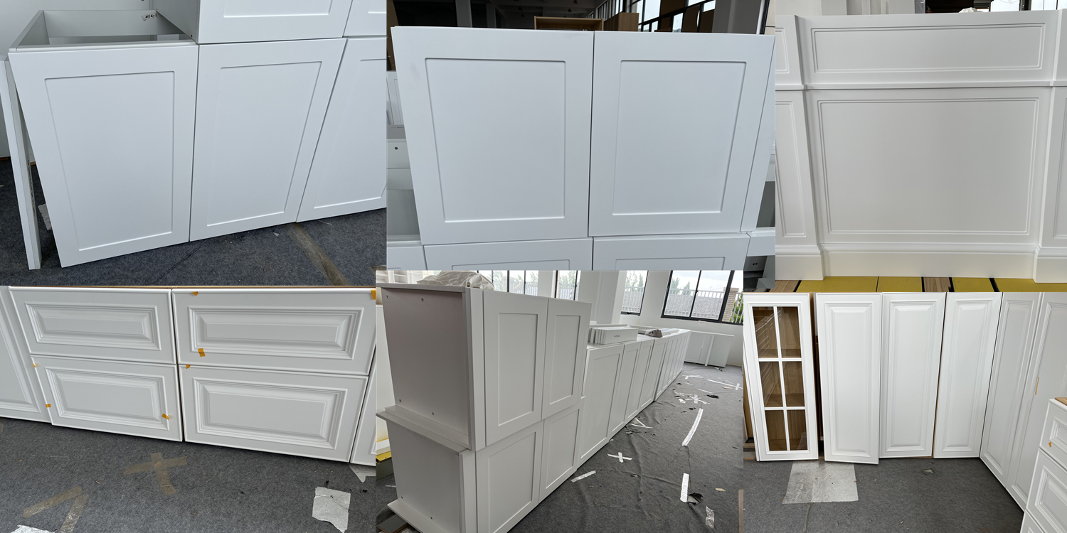 Shaker Kitchen Cabinet Assemble Packages   White Shaker Kitchen Cabinets  